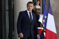 President Emmanuel Macron Meets With Denis Sassou Nguesso, President of the Republic of Congo - Source: Getty